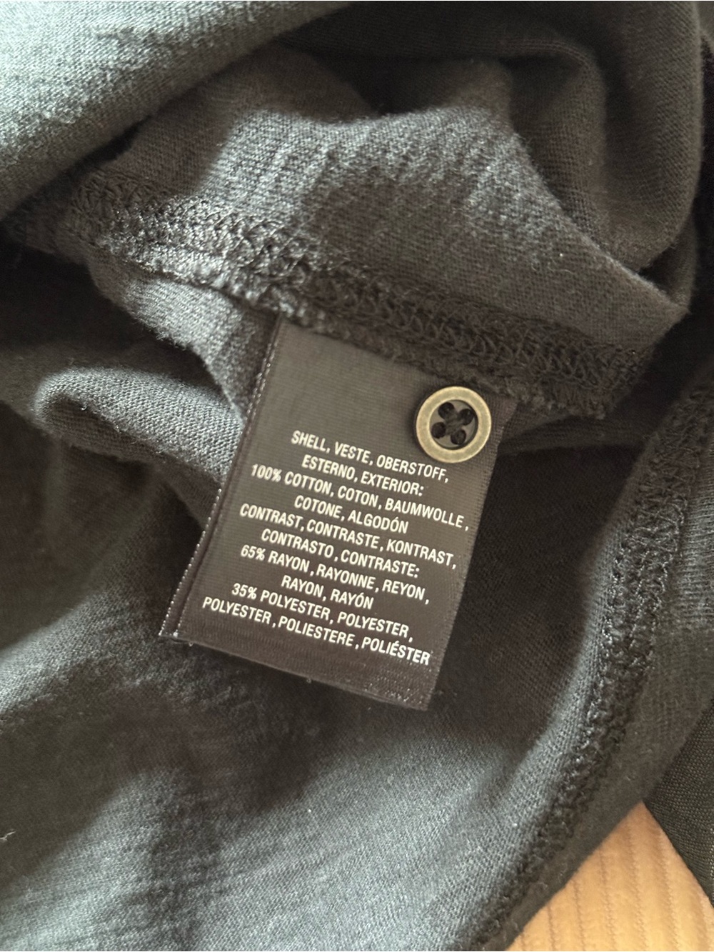 Anthropologie Akemi + Kin Decker Square Neck Balloon Sleeve Top Black Small - Picture 11 of 14